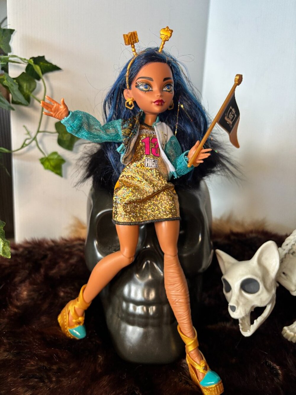 Mattel Monster High Cleo De Nile Doll Ghoul Spirit Sporty Collect READ CALLOUTS